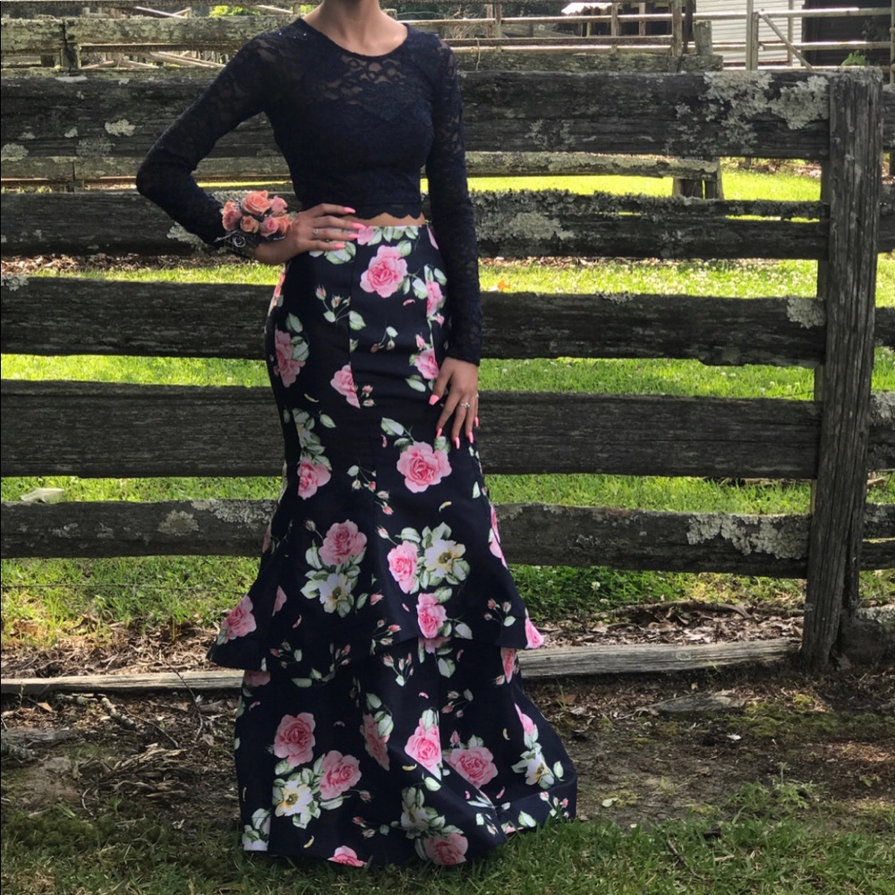 Two-piece dress